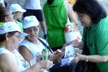 Blitz promocional do Estação Folia no Sesc-RS