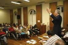Abertura da Reunião da gestão 2011/2012 do Conselho do Orçamento Participativo 