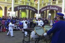 Apresentação de Karatê da Escola Hiroshima,no Mercado Público