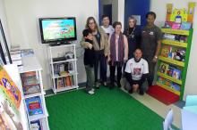 ONG Internacional equipa biblioteca da Vila Nova Chocolatão