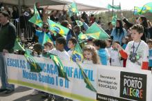 Desfile dos alunos é tradição nos festejos da independência 