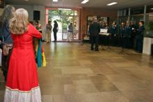 Apresentação do Coro do Dmae na abertura da 8ª Conferência Municipal da Cultura
