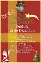 Festival Esporte Dá Samba é dia 21 na quadra da Fidalgos e Aristocratas