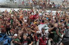 Povo da Restinga festeja o bicampeonato