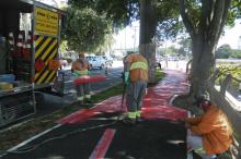 Ciclovia da avenida Ipiranga: liberada a partir da manhã desta segunda, 7