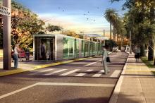 Sistema Bus Rapid Transit possui estações fechadas e seguras 