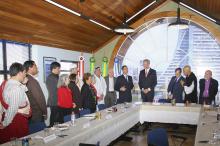 Reunião-almoço contou com participação do presidente da WUPJ, Stephen Fuchs