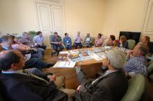 Reunião da rede de atendimento a idosos na Secretaria de Governança