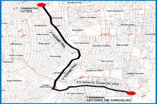 Linha sairá da Antônio de Carvalho em trajeto de 21,2 quilômetros de ida e volta