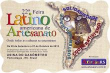 Feira Latino Americana de Artesanato se realiza na Usina até o dia 7 de outubro