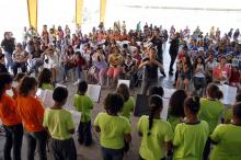 Mostra teve corais, percussão, chorinho, flauta doce e violino