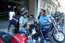 EPTC realiza ações com motociclistas como forma de prevenção