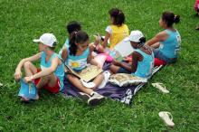 Colônia de Férias promove atividades ao ar livre para as crianças