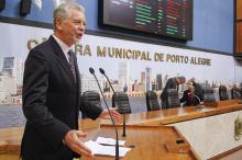 Fortunati anunciou o líder Airto ferronato, no início das atividades do Legislativo
