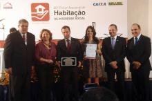 Selo de M�rito 2013 foi entregue no 60� F�rum Nacional de Habita��o de Interesse Social