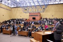 Etapa municipal é realizada no Plenário Otávio Rocha da Câmara de Vereadores