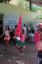 Ensaio para o Carnaval do Quilombo do Areal no Centro Pop 1
