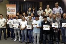 Grupo recebeu certificados de Eletricista e Instalador Predial e NR10
