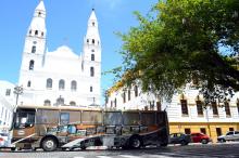 Igreja Nossa Senhora das Dores  um dos pontos de parada do itinerrio