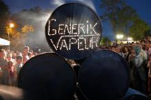 Uma das atraes  o grupo francs Generik Vapeur, com Bivoac