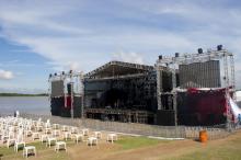 Tradicional festa da cidade é realizada na Prainha do Gasômetro