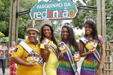 Corte do Carnaval participou da blitz de divulgao do Estao Folia 2015