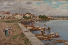 Pintura foi uma das obras que integrou a mostra Paisagens de Porto Alegre