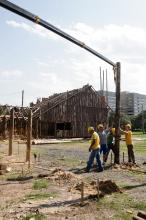 Construção dos galpões inicia neste sábado, 22