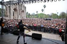 Parque Farroupilha (Redenção) foi um dos locais públicos que abrigou o evento