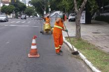 Atividades de zeladoria esto mantidas pela Secretaria de Servios Urbanos 